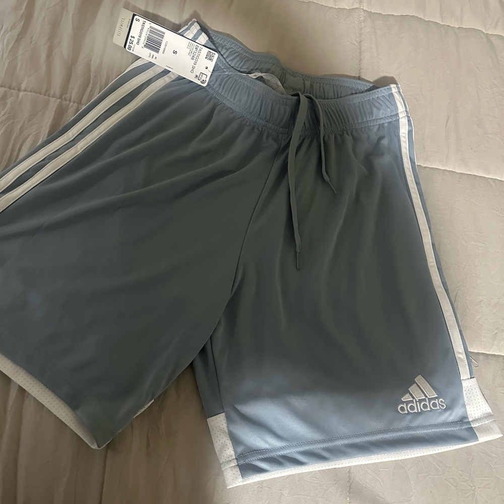Adidas Tastigo 19 Gray Athletic Shorts Lightweight Performance Wear
